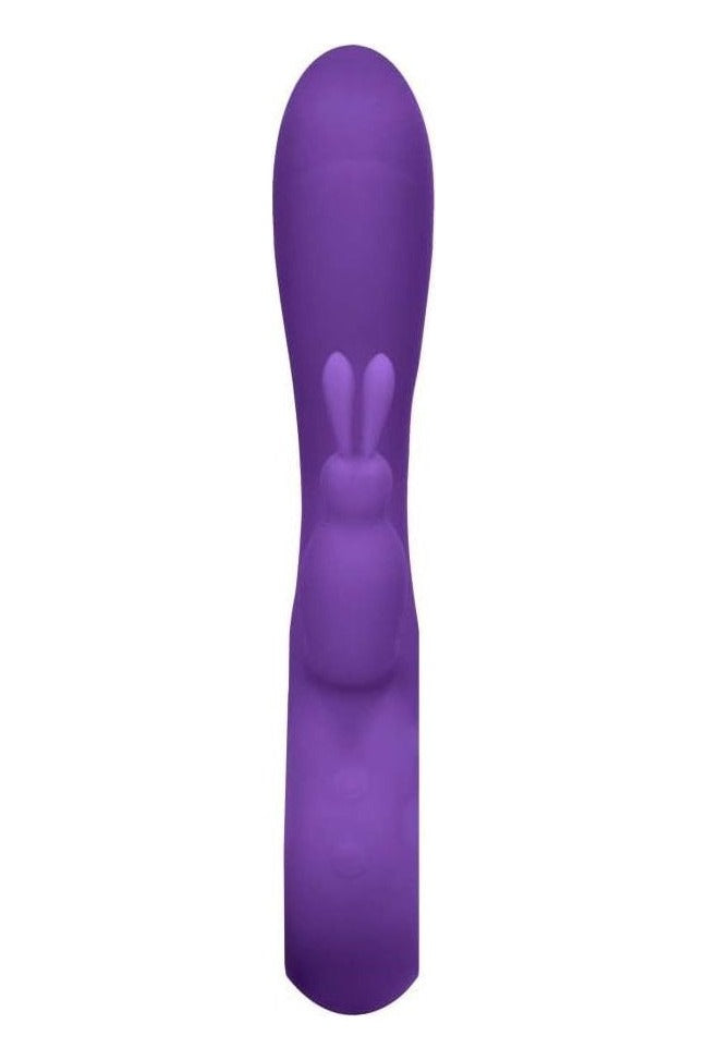 Vibrator Rabbit BELLA cu 36 moduri de vibratii si incarcare USB, flexibil, silentios, silicon premium, mov